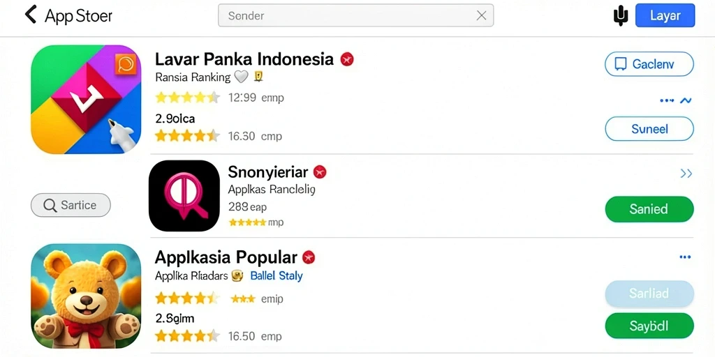 Tampilan utama yang menarik dan mudah dinavigasi.