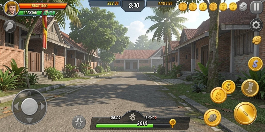 Tampilan antarmuka yang menarik dan user-friendly.