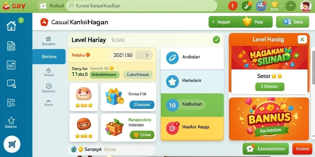 Tampilan antarmuka GACOR668 yang menarik dan modern.