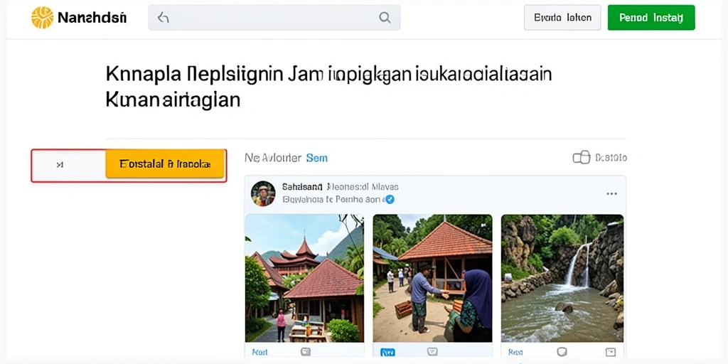 Tampilan antarmuka yang user-friendly.