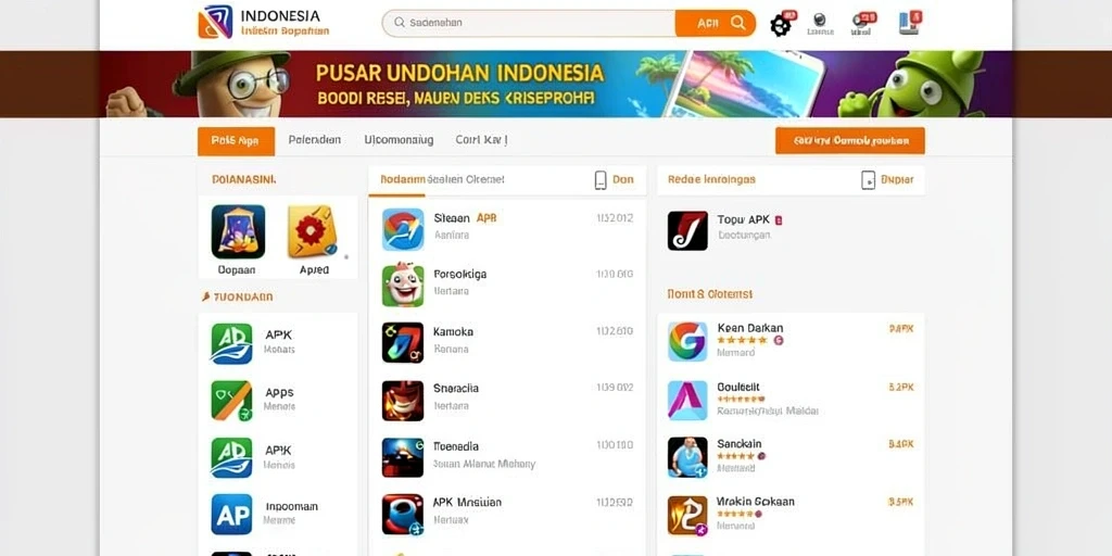 Tampilan antarmuka yang sederhana dan menarik.
