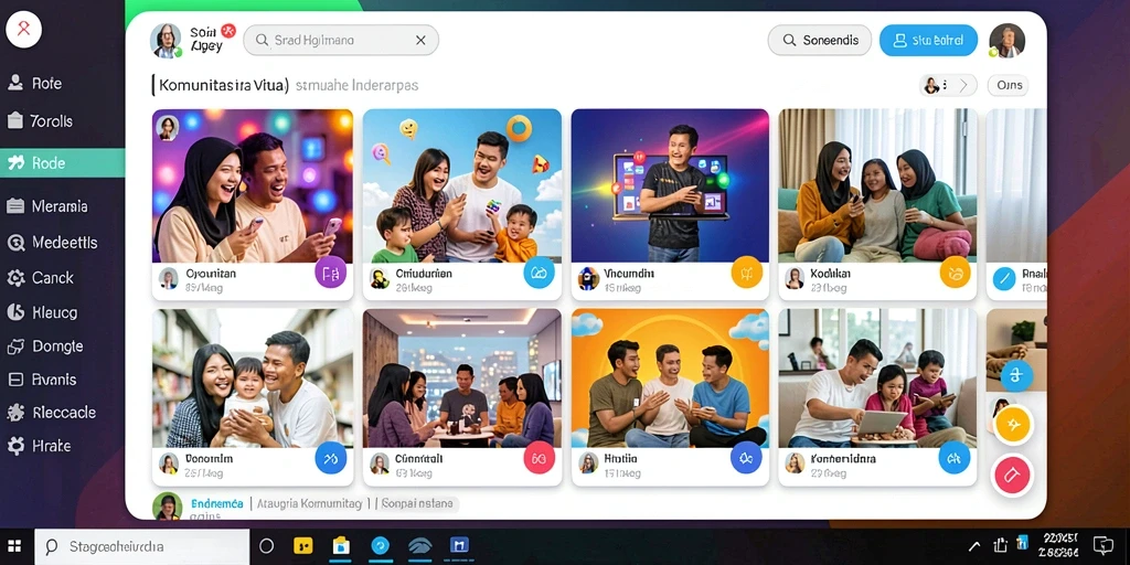 Screenshot menunjukkan tampilan antarmuka permainan yang menarik.