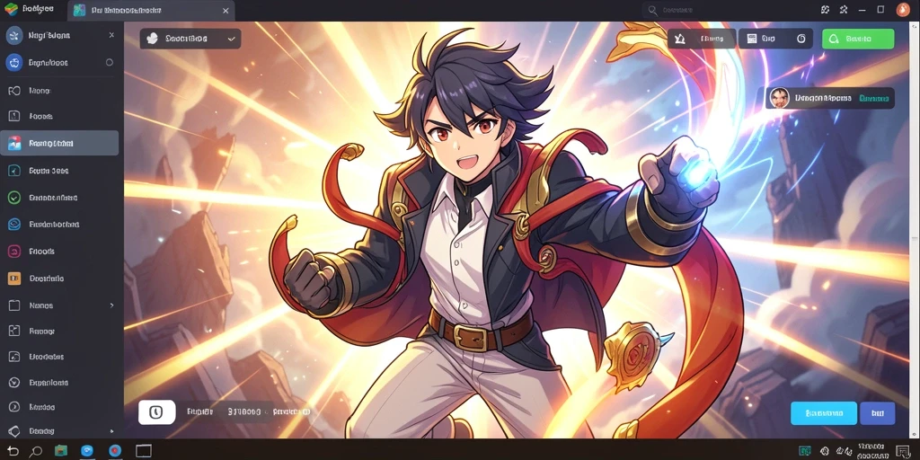 Screenshot menampilkan pemandangan indah dunia KITAWD.