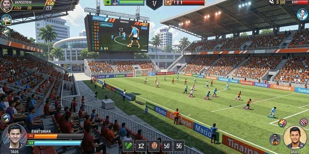 Screenshot permainan yang menampilkan grafik yang menakjubkan.