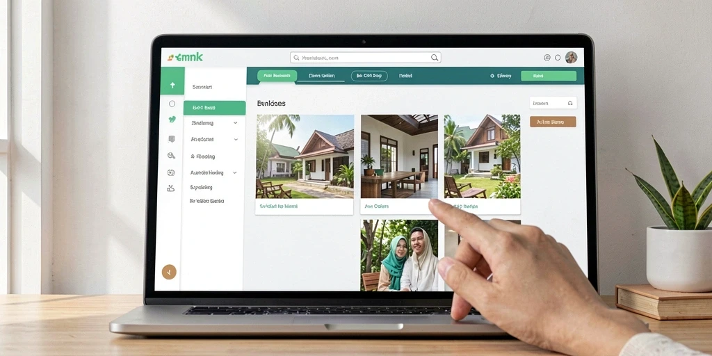Tampilan antarmuka yang user-friendly.