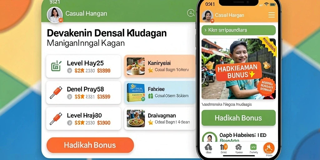 Antarmuka yang ramah pengguna dan menarik.