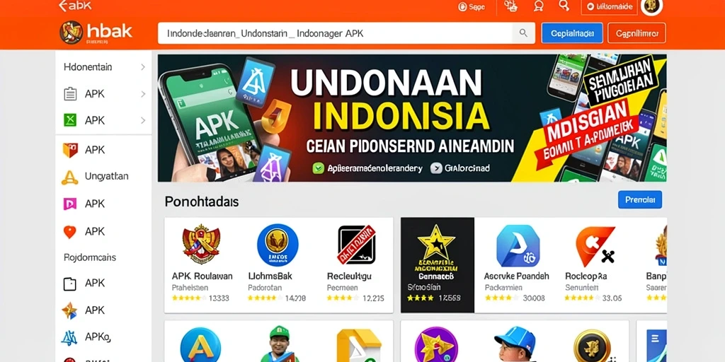 Tampilan antarmuka yang intuitif dan menarik.