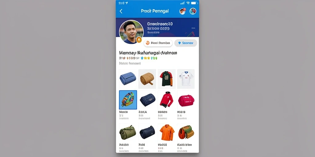 Tampilan antarmuka pengguna yang intuitif.