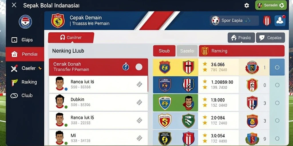 Tampilan awal SENSATIONAL77 yang memukau.