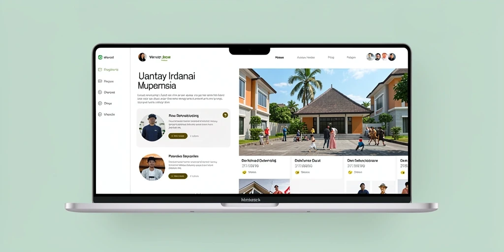 Antarmuka pengguna yang intuitif dan mudah dipahami.