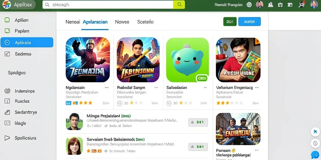Menampilkan gameplay yang seru dan menantang.