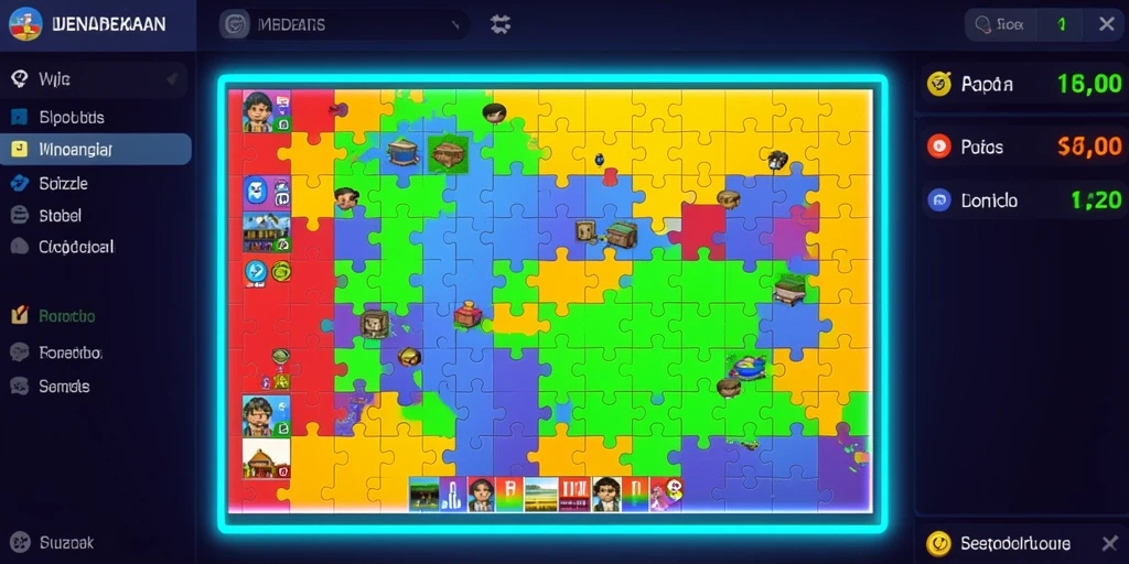 Tampilan awal game WG87 yang menarik.